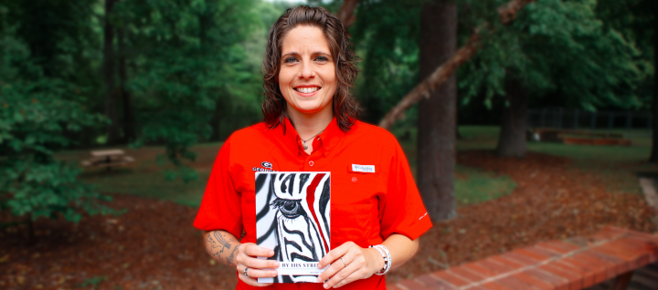 Photo for Finding her voice: CHDD staff member wins Georgia Author of the Year Award