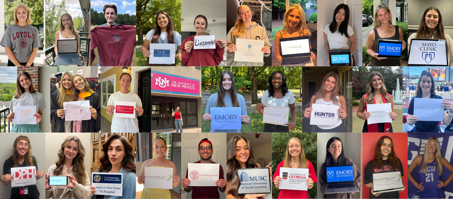 Milestone achieved: Dietetics students secure postgraduate internships